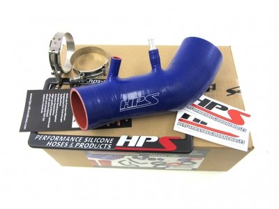 HPS (87-68420-BLUE) Silicone Post MAF Air Intake Tube for Honda Civic Si Coupe/Sedan Air Cleaner Intake HPS 87-68420-BLUE