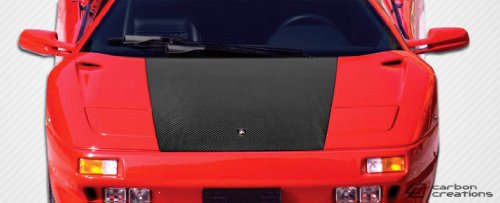 1992-2000 Lamborghini Diablo Carbon Creations OEM Hood - 1 Piece Body Carbon Creations 106532