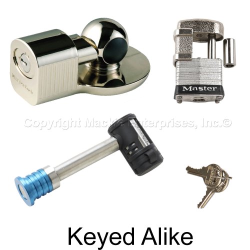 Hitch Locks Package Deals-Master Trailer Locks-3 3KA-377-37