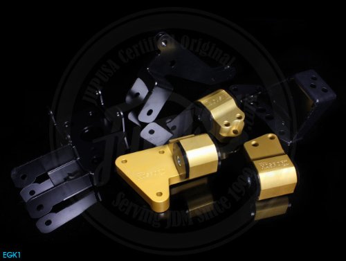 Hasport Billet K Series Gold Mount Kit 92-95 Civic 94-01 Integra Engine Mounts Hasport EGK1AG