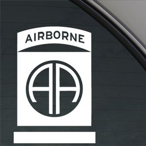 82nd Airborne US Army All American Decal Car Sticker Bumper Stickers, Decals & Magnets mg005we