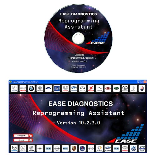 EASE J2534 Pass-Thru Reprogramming Assistant Software for Bosch Flasher Pro J2534 Reprogrammer - Version 10 Software EASE Diagnostics REPR-SW-10-BF