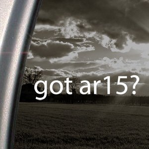 Got Ar15? Decal Gun Ar 15 Car Truck Window Sticker Decals Ritrama go016we