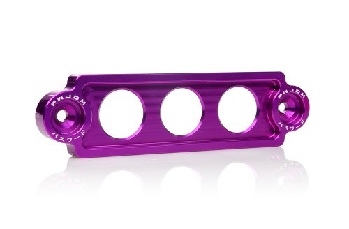 Password JDM Battery Tie Down 1988-1991 Honda CRX / 1988-2000 2006-2011 Honda Civic - Purple Engine Parts PasswordJDM PWETB-HON-PUR