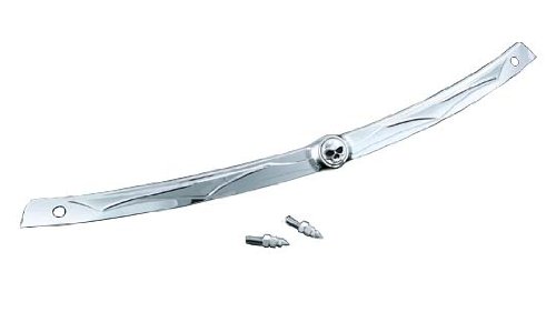 Kuryakyn Chrome Zombie Windshield Trim For Harley 1996-2012 Electra Glide, Street Glide and Trikes Models Windscreen Trim Kuryakyn 469818