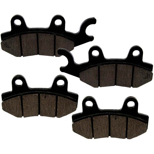 Caltric Brake Pads Fits Yamaha Rhino 450 YXR450 2006-2009 Front Brake Pads Brake Pads Caltric M-3-4-5