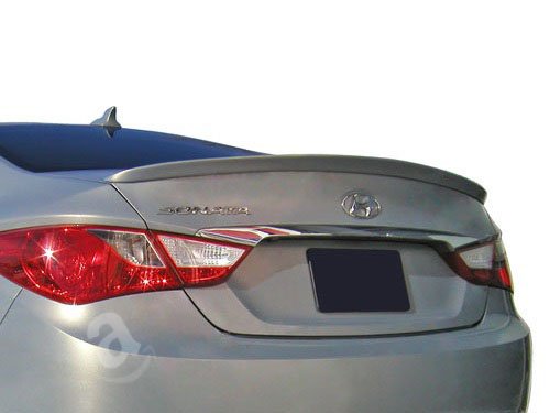 2011 up Hyundai Sonata Flush Mount Factory Style Spoiler - Painted or Primed : JR Pearl White Body Aerowerkz CFC-A372-JR