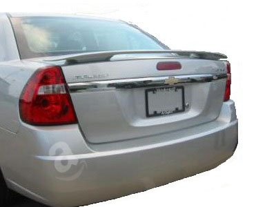 04-07 Chevrolet Malibu 4dr Factory Style Spoiler - Painted or Primed : WA817K SPORT RED MET Body Aerowerkz CFC-A131-WA817K