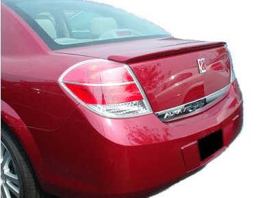07-11 Saturn Aura Lip Spoiler - Factory Style - Painted or Primed : WA994L Light Tarnished Silver Metallic Body Aerowerkz CFC-12-SSL-WA994L