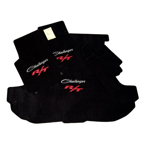 Dodge Challenger R/T Classic Trunk & Floor Mats Set 2011 2012 2013 High-End Custom Fit High-End Motorsports HEM-DOD-CHALLY-CLASS-R/T-11