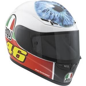AGV GP-Tech Valentino's Eye LE Helmet - Medium/White/Green/Red Helmets AGV 0101-5848