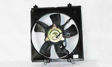 02-02 MITSUBISHI LANCER 2.0L RADIATOR Cooling Fan ASSEMBLY Kits TYC 600510