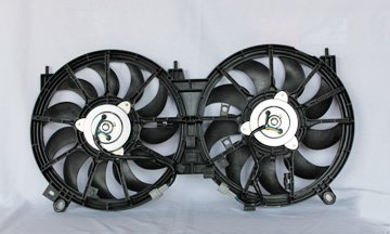 09-10 NISSAN MURANO RADIATOR & COND (DUAL) Cooling Fan ASSEMBLY Kits TYC 622110
