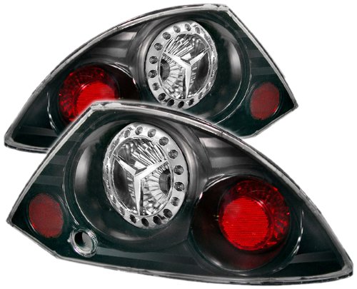 Tail Light Assemblies Spyder Auto ALT-TS-ME00-LED-BK