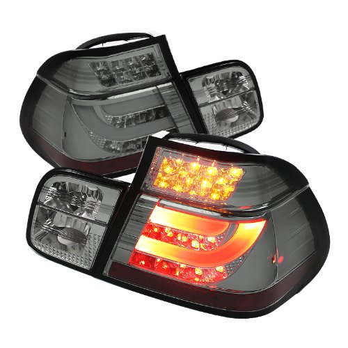 Tail Light Assemblies Spyder Auto ALT-YD-BE4699-4D-LBLED-SM