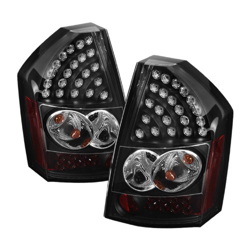 Tail Light Assemblies Spyder Auto ALT-YD-C308-LED-BK