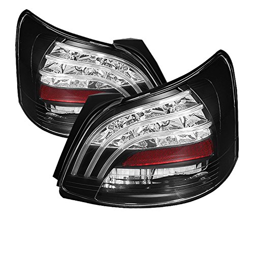 Tail Light Assemblies Spyder Auto ALT-YD-TYA074D-LED-BK