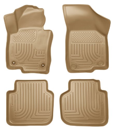 Husky Liners Front & 2nd Seat Floor Liners Fits 12-16 Volkswagen Passat Custom Fit Husky Liners 98683