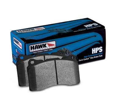 1997-1998 FORD ESCORT LX Hawk HPS Front and Rear Brake Pads Brake Pads Hawk PP-HPS-FR-113