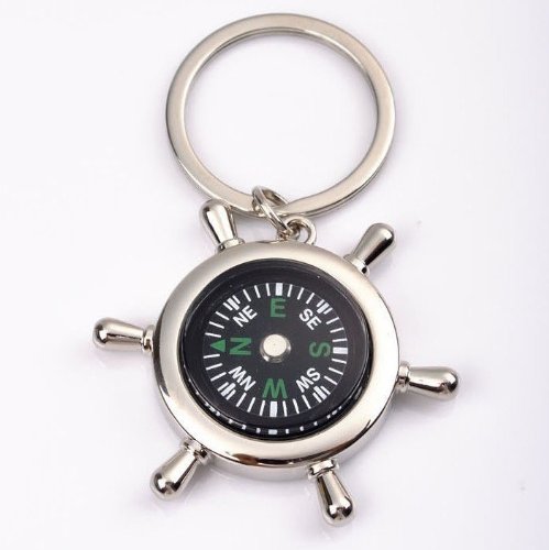 Key Chains AviationKeychains.com Compass_Keychain02