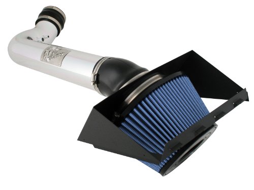 aFe 54-11902-1P Magnum Force Stage-2 Cold Air Intake System with Polished Tube and Pro 5R Air Filter for Ford F-150 V8-6.2L Engine Kits AfE Power 54-11902-1P