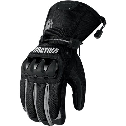 Arctiva Mechanized 5 Gloves , Primary Color: Black, Size: Lg, Distinct Name: Black, Gender: Mens/Unisex 3340-0755 Gloves Arctiva 33400755
