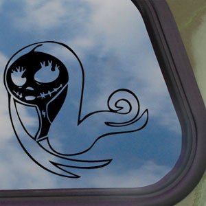SALLY Nightmare Before Christmas Black Decal Car Sticker Bumper Stickers, Decals & Magnets MB098BK