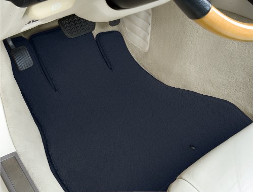 Porsche 930 Dark Blue Lloyd Mats Custom Fit Luxe Floor Mats Front and Rear Set - Coupe - (1975 75 1976 76 1977 77 1978 78 1979 79 1980 80 1981 81 1982 82 1983 83 ) Custom Fit Lloyd Mats LU01-DarkBlue2003