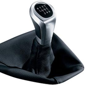 Genuine BMW Leather Sport Gear Shift Knob with Chrome Clasp -3 Series Sedans 2007-2011/ 3 Series Sport Wagons 2007-2012 Body BMW 25-11-0-404-454-new