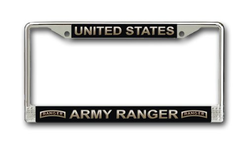 US Army Ranger License Plate Frame Frames Army License Plate Frames