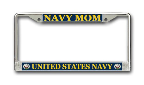 Frames Navy License Plate Frames 