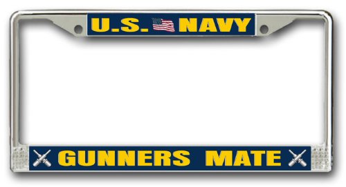 Frames Navy License Plate Frames 