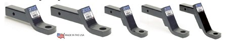 B&W Trailer Hitches BMHD30010 2 Drop 6 Shank Ball Mount Bakers B&W Trailer Hitches BMHD30010