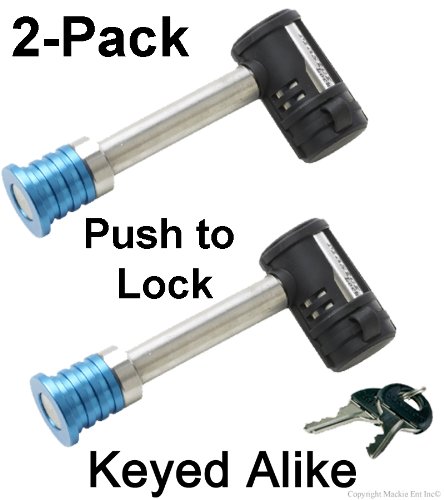 Hitch Locks Trailer Receiver Hitch Locks 1480KA-2