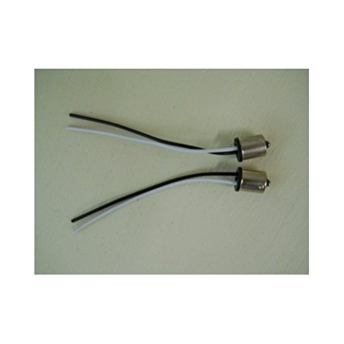 (2) 1156 Wire Plug Adapters For Reverse Lamp Sockets / Covert To 1156 Socket Light Sockets United Pacific 2-FTL1156