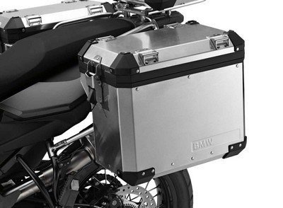 BMW Genuine R1200GS R1200GS Adventure Motorcycle ALUMINUM CASES Left Tank Bags BMW 71 60 7 722 305
