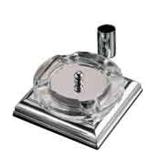 El Casco Chrome/Glass Cigar Ashtray M-760CT Ashtrays El Casco M-760CT