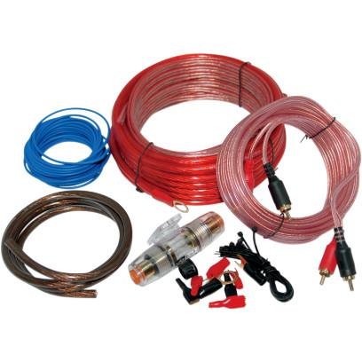 Namz Amp Install Kit with 8 Gauge Wire NAPK-8G Vehicle Electronics Accessories Namz Custom Cycle NAPK-8G