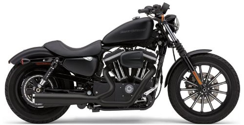 Cobra PowerPro HP 2-Into-1 Exhaust System - Black , Color: Black 6440B Complete Systems Cobra 6440B