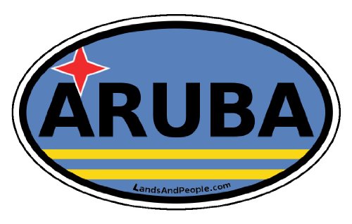 Bumper Stickers LandsAndPeople aruba_0001