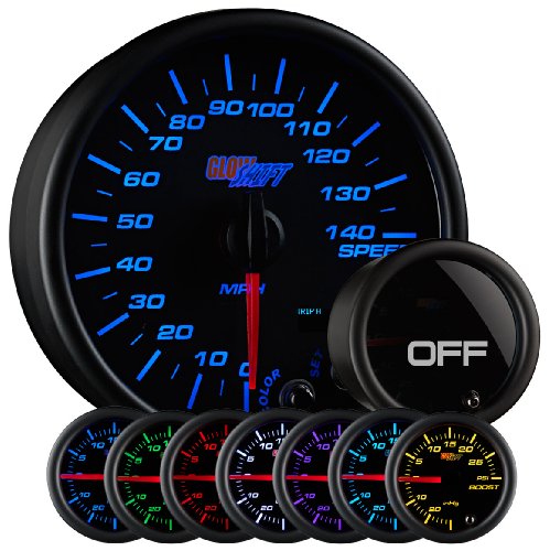 Speedometers GlowShift GS-T717-SM