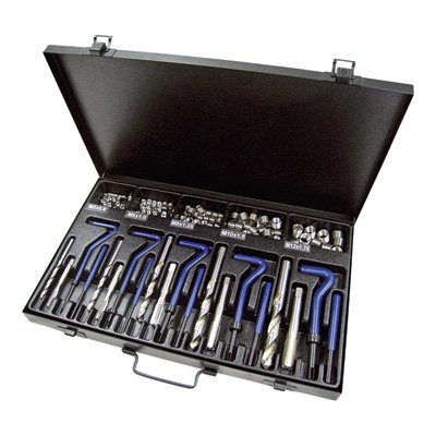 Klutch Threaded Coil-Insert Repair Kit -130-Pc. Thread Repair Kits Klutch
