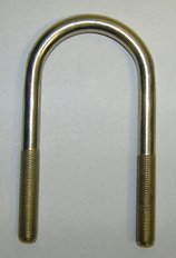 RV Motorhome Trailer Motorhome Trailer U-Bolt 3/8 Inch - 24 By 4Inch for 1.75 Inch Tube, YZ Receivers A P Products 014-139737