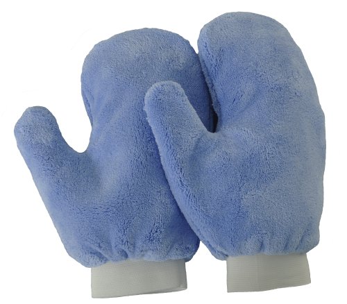 Eurow Microfiber Terry Weave Mitt with Thumb (2-Pack) Sponges & Mitts Eurow MMITT-B-2