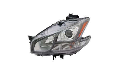Depo 315-1172L-ASH2 Nissan Maxima Driver Side Composite Headlamp Assembly with Bulb and Socket Headlight Assemblies Depo 315-1172L-ASH2