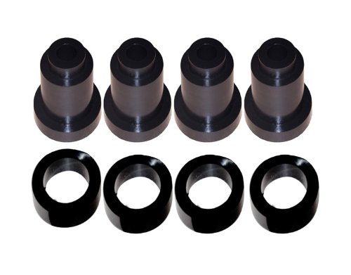 TORQUE SOLUTION DSM REAR SUBFRAME BUSHINGS 2G MITSUBISHI ECLIPSE AWD 1998 98 Spring Bushings Torque Solution TS-EC-300-1278