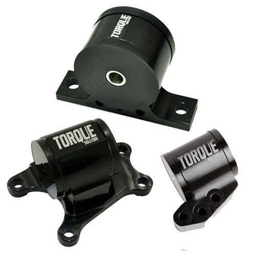 TORQUE SOLUTION 3 PIECE ENGINE MOUNT KIT MITSUBISHI EVOLUTION EVO 8 9 2005 05 Engine Mounts Torque Solution TS-EV-126-1448