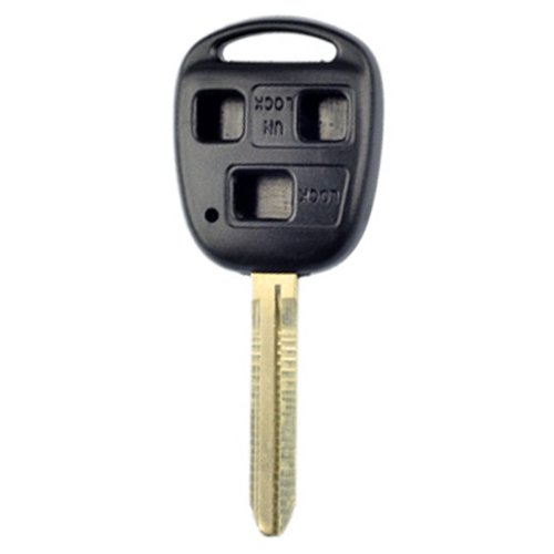 3 Buttons Remote Key Case Shell For 98 99 00 01 02 03 04 05 06 07 08 09 10 11 Toyota Land Cruiser No Chips Inside Key Chains