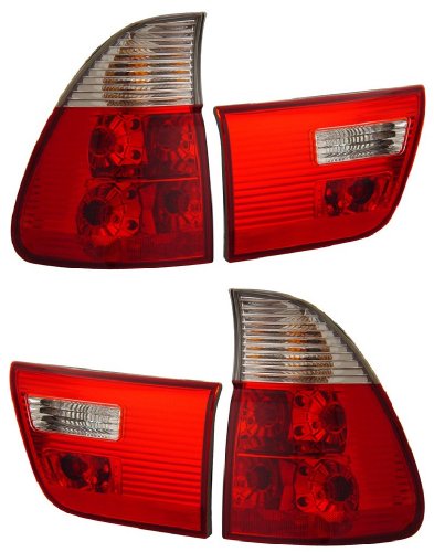 Tail Light Assemblies Eagle Eye Lights 03-BX52000TLRC