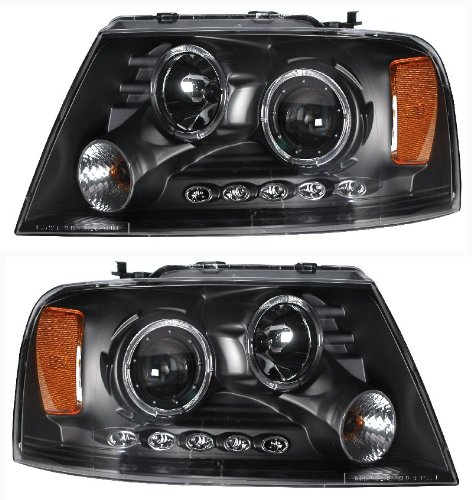 Headlight Assemblies Eagle Eye Lights 02-AZ-FF04-PBC-LED-2R-A